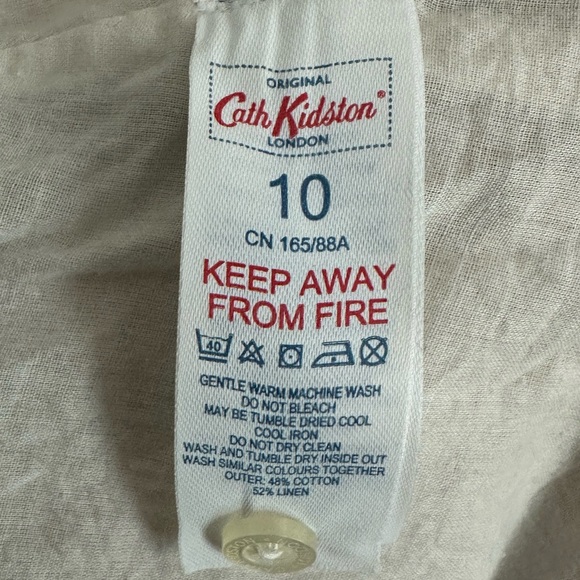 Cath Kidston Linen Blend Floral Summer Dress - Picture 5 of 5